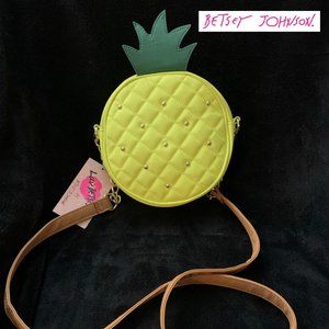 New w Tags -- Betsey Johnson Luv Betsey Pineapple Crossbody